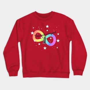 Neurodivergent AF Crewneck Sweatshirt